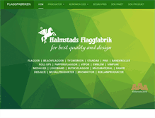 Tablet Screenshot of flaggfabriken.se